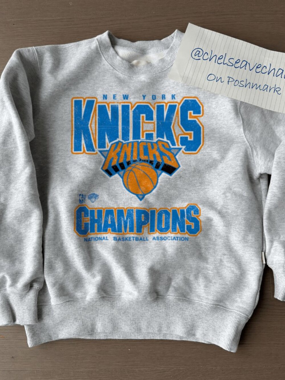 Vintage New York Knicks Basketball Sweatshirt, 1973 NBA Finals Champions Shirt
